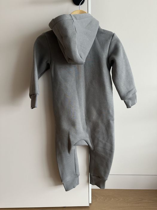 Комбінезон з начосом, розмір 86-92, з шапочкою в комплекті (42 розмір)