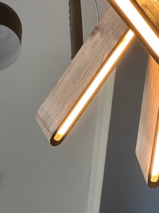 Світильник з дерева підвісний над столом 70w лофт ДОСТАВКА БЕЗКОШТОВНА