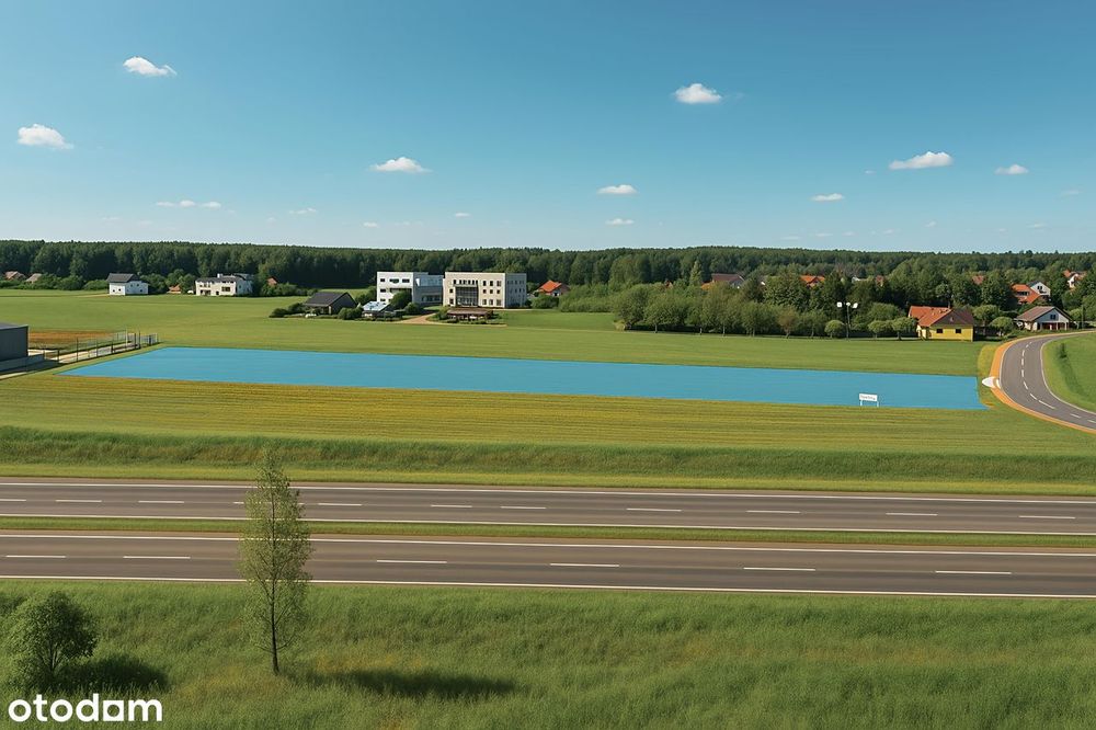 Działka usługowa/inwestycyjna U10, 8 545 m² - S8, S61 ViaBaltica - Widok 4