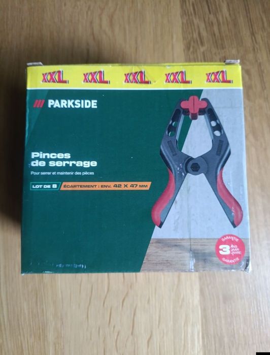 Набори струбцин, затискачів, зажимів parkside Німеччина