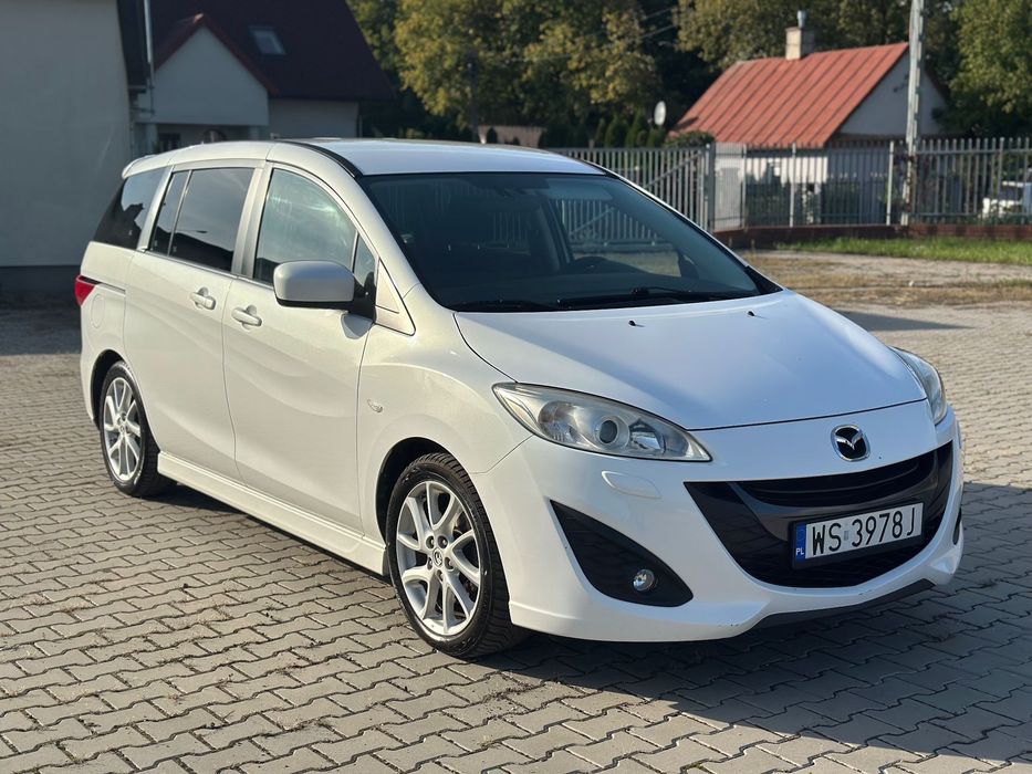 Mazda 5 wersja Sport, 2xkoła, 7miejsc, HAK, zadbana, Ze Szwajcarii-bez korozji