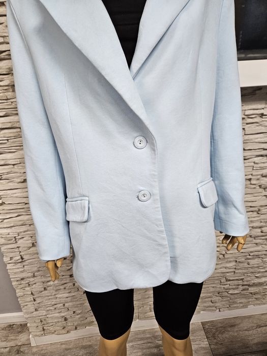 Marynarka dresowa Brandenburg Couture jasnoniebieska rozmiar L