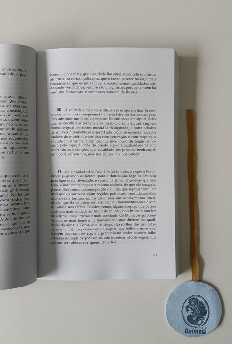 Reflexões sobre a vaidade dos homens, Carta sobre a fortuna