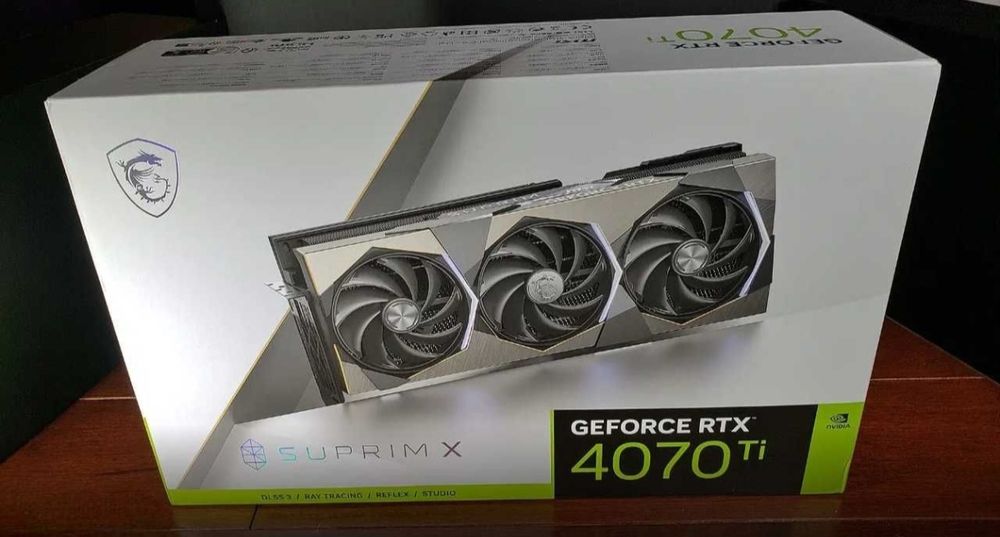 Продам видеокарту MSI GeForce RTX 4070 Ti SUPRIM X