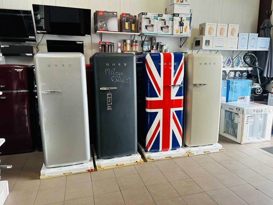 Lodówka Smeg RETRO NOWA 5 lat gwarancji Różne Kolory WYSYŁKA