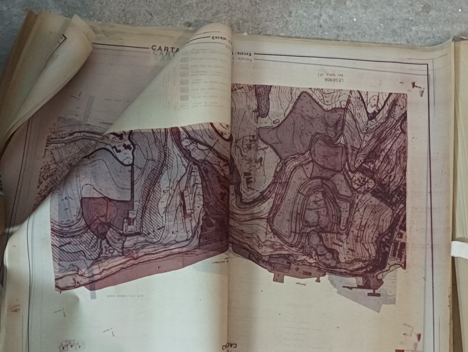 Carta geológica Trafaria