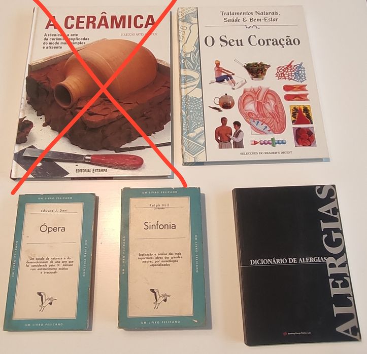 Lote livros variados