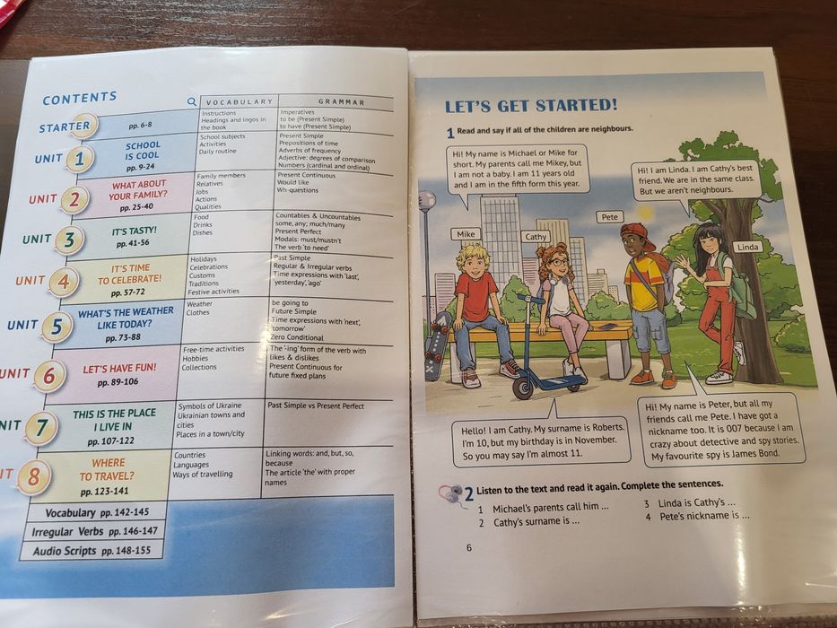 Підручники НУШ 5 клас та інші, друк