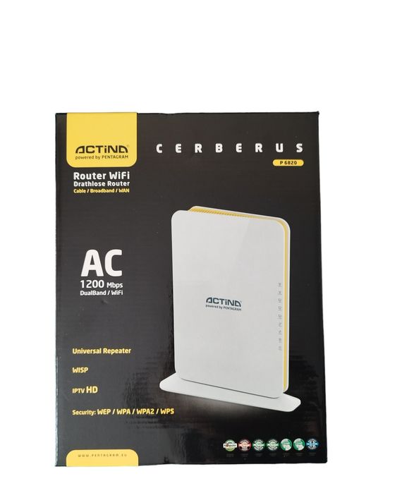 Router WiFi Actina powered by Pentagram Cerberus P 6820