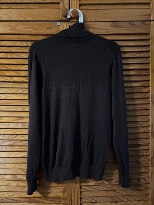 Męski brązowy golf