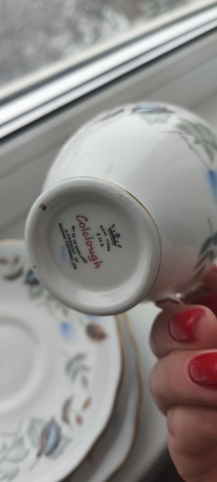 Чайна трійка Colclough Bone China, Англія, вінтаж