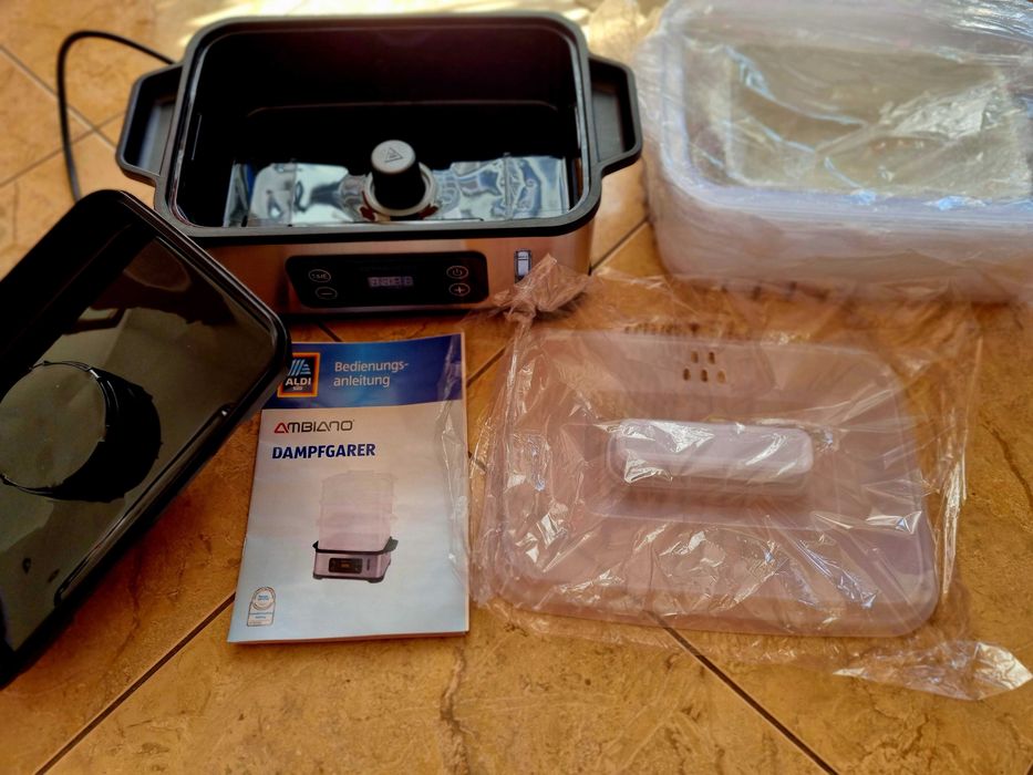 Пароварка Ambiano 1000W Германия Новая