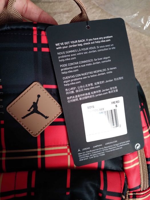 Mały plecak Jordan r. S - oryginalny