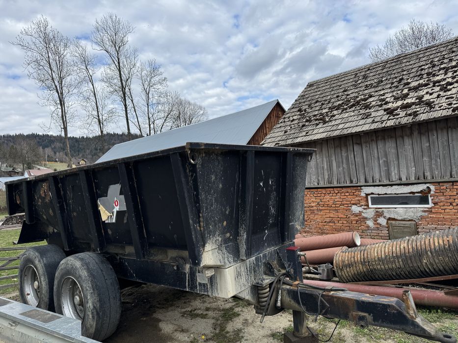 Przyczepa budowlana wywrotka kiper RedRock nie Chieftain Joskin Pronar
