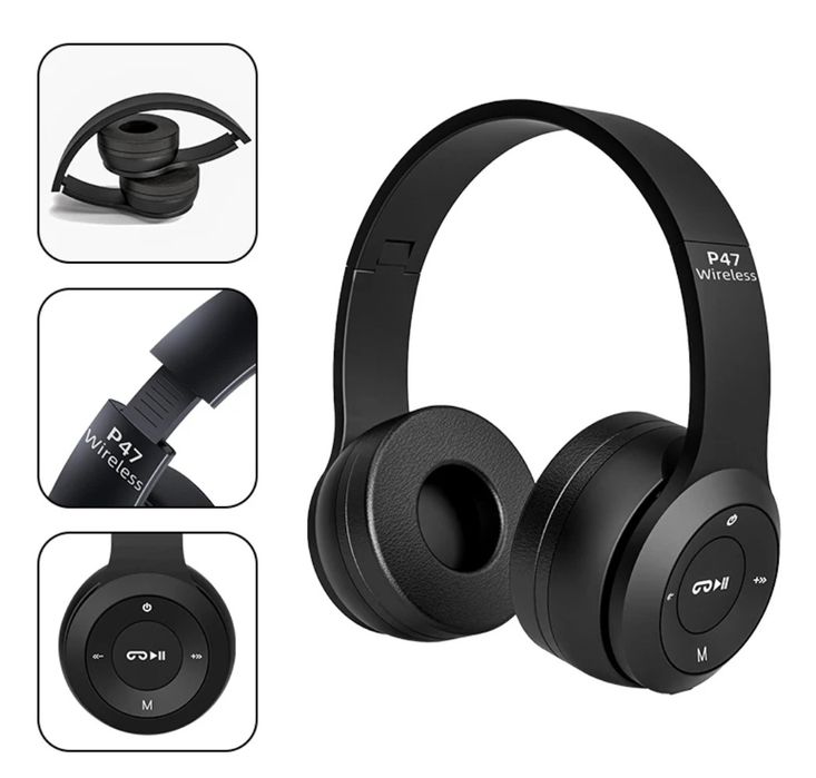 Fones Bluetooth BLACK edition (Novo)