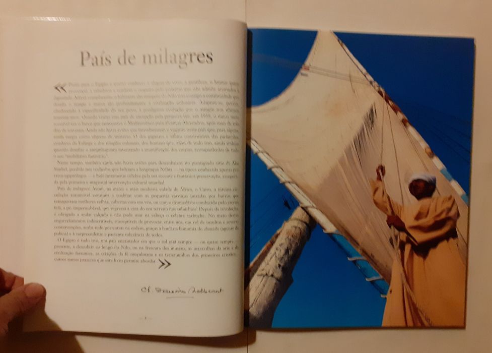 Livro Egipto Lugares de Sonho - Larousse