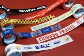 Personalizável - Fita adesiva impressa PPLN, PVC e papel