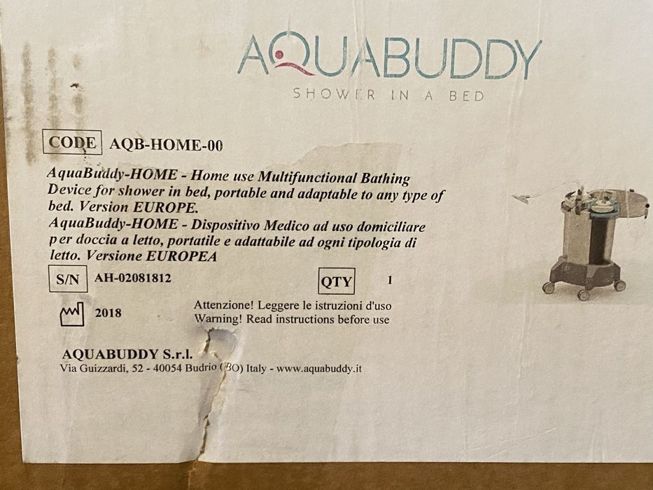 Душевая система мобильная для инвалидов Aquabuddy Home Italy