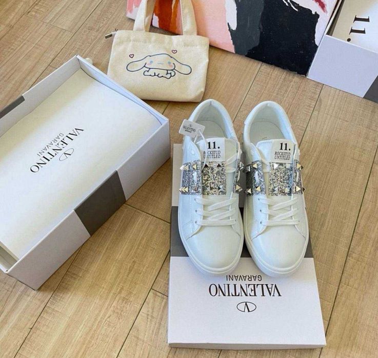 Кеди Valentino Garavani Rockstud / валентіно гаравані рокстуд кросівки