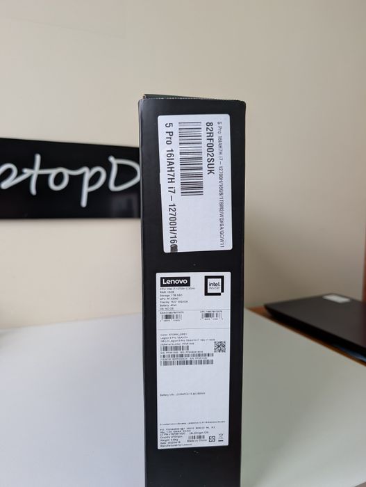 RTX3060(6Gb) Новий Lenovo Legion 5 Pro 16IAH7H/I7-12700H/16/1TB/2K/16