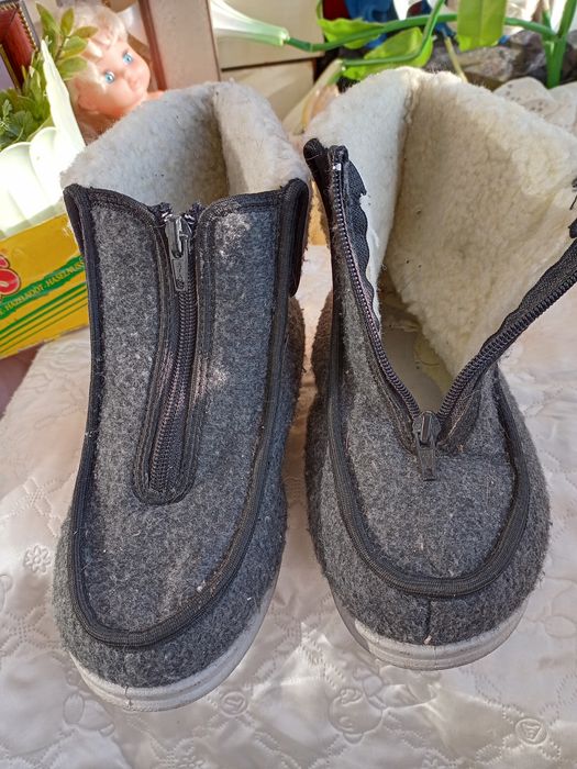 Бурки ботинки на меху