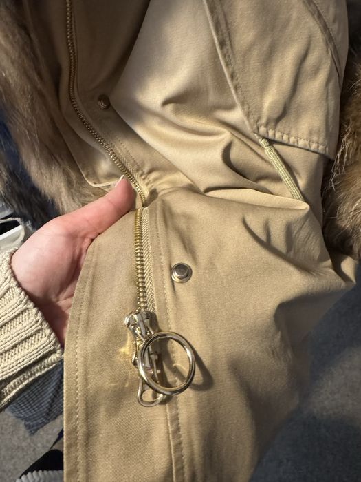 Parka zimowa z naturalnym futrem Lili Furs