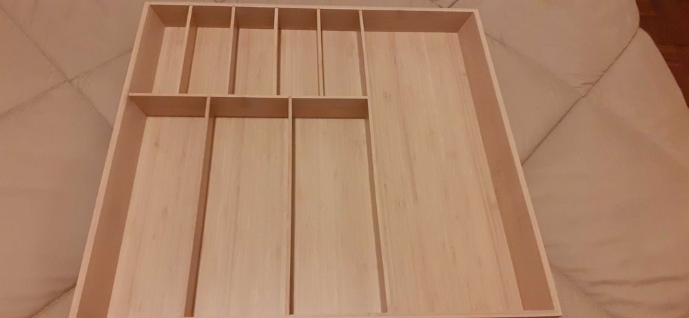 Vendo suporte em madeira para talheres