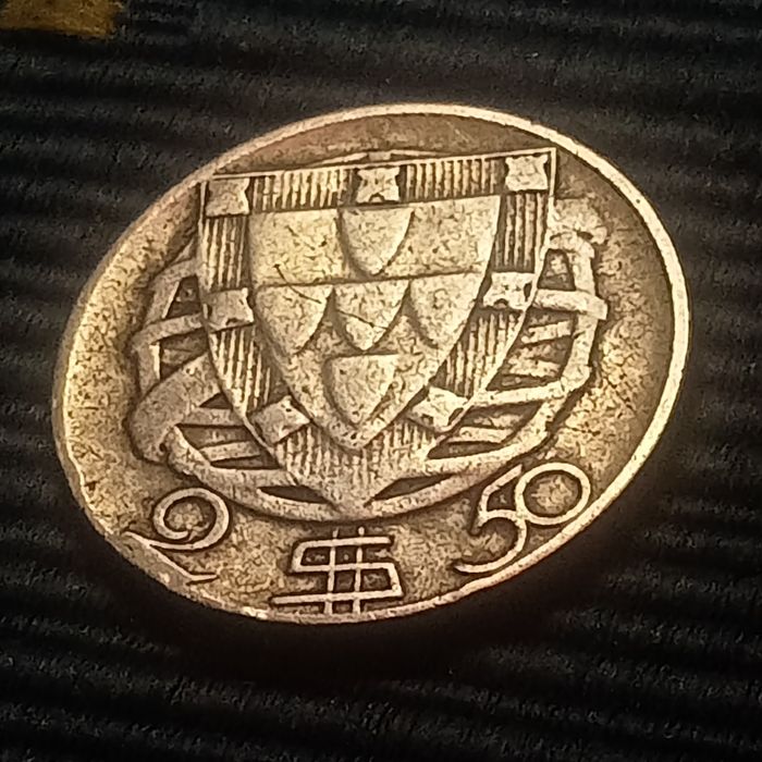 moeda 2.50 prata 1944