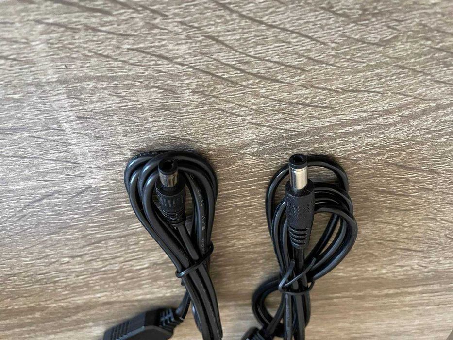 Кабель для роутера від повербанка на 12V,  9V і на 5V