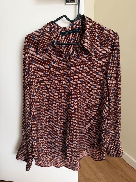 Блуза Zara XS шовкова