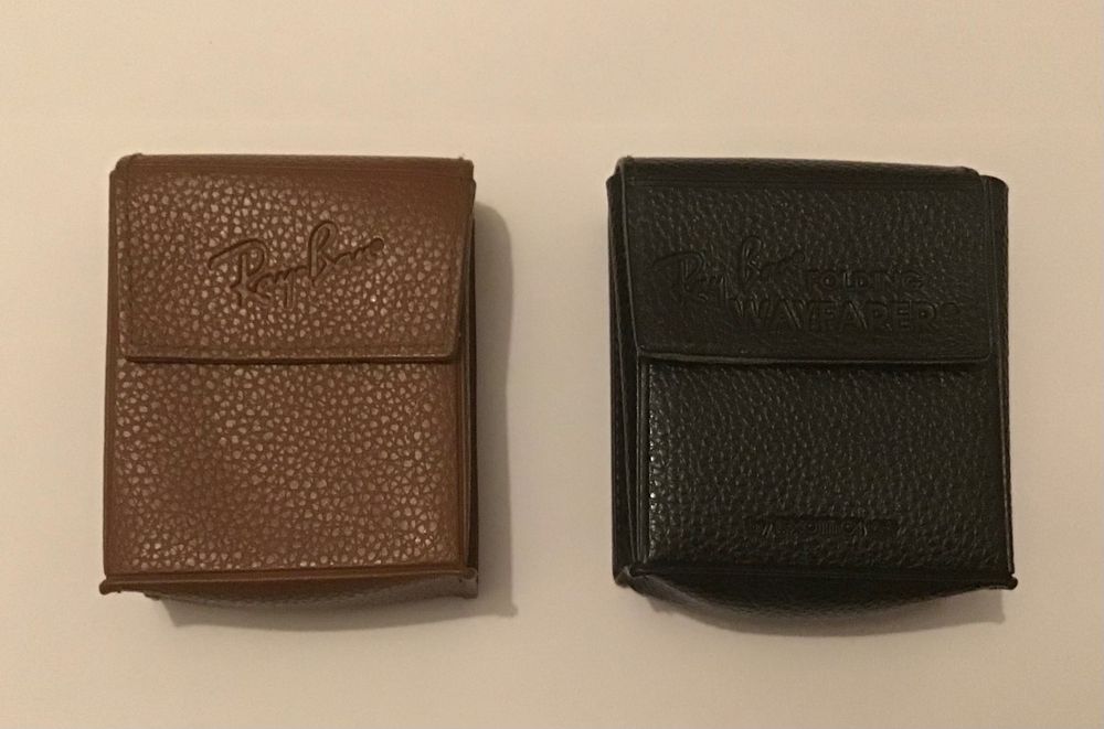 Caixas para óculos Burberry e Ray Ban