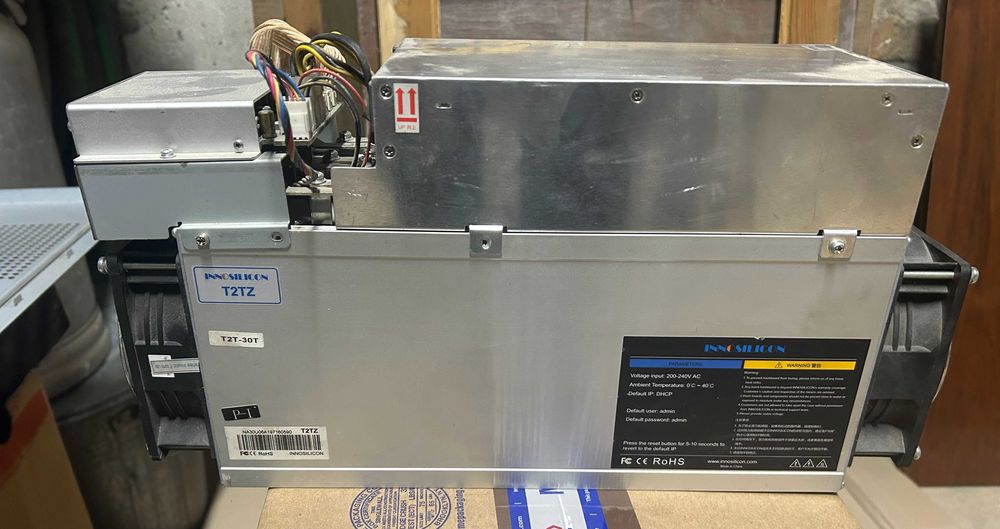 T2 Turbo T2tz 30t Innosilicon T2t 30t Hotsell