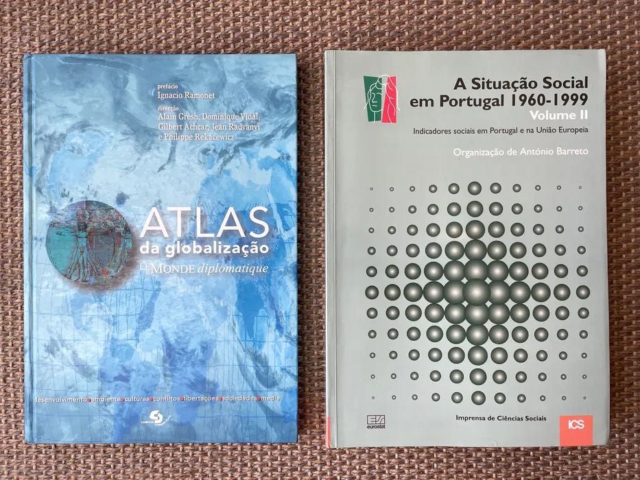 Livros de Ciências Sociais (entre 7€ e 15€)
