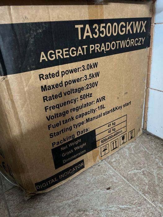 Бензиновий генкратор TA3500GKWX