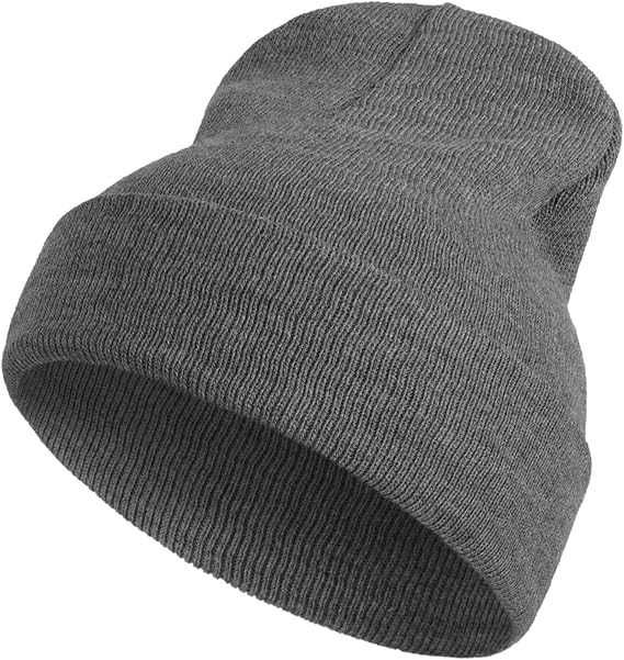 Klasyczna ciepła czapka zimowa dzianinowa BEANIE uniwersalna