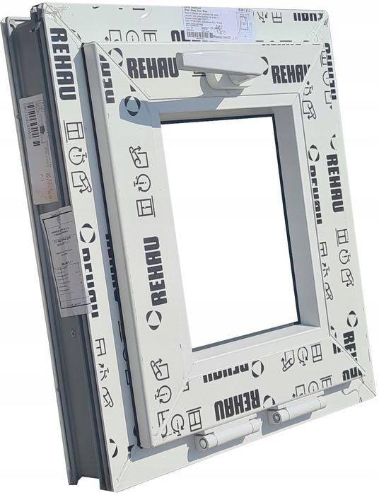 OKNA KacprzaK OKNO PCV 50x50 NOWE PCV Białe Wysyłka - Lider Okna OLX