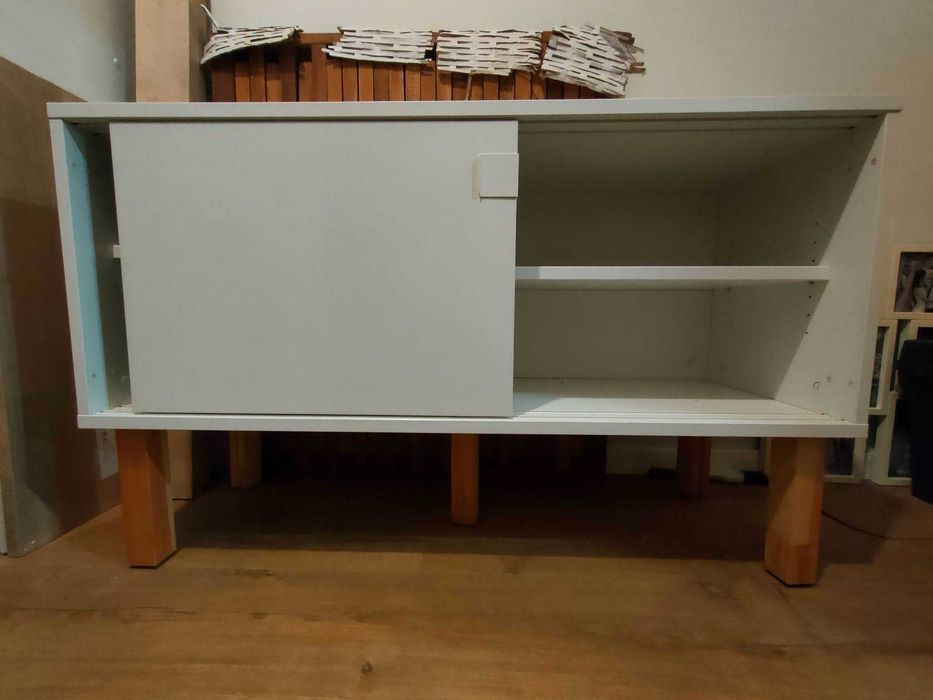 Szafka na buty Ikea - biała rozsuwana