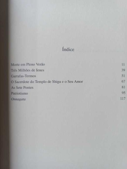 Morte em Pleno Verão e Outros Contos - Yukio Mishima