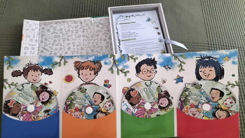 Kit de Aprendizagem de Chinês Mandarim