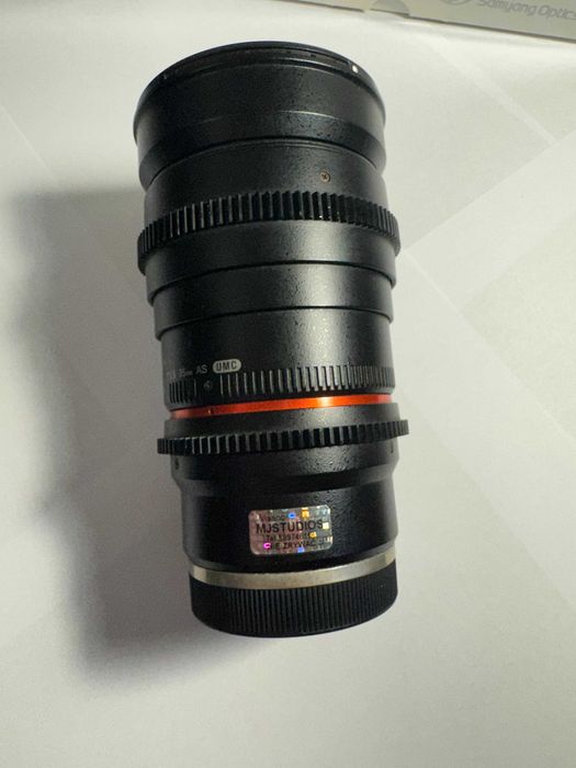 Samyang 35 mm T1.5 - VDSLR / SONY-E pełna klatka / FAKTURA VAT