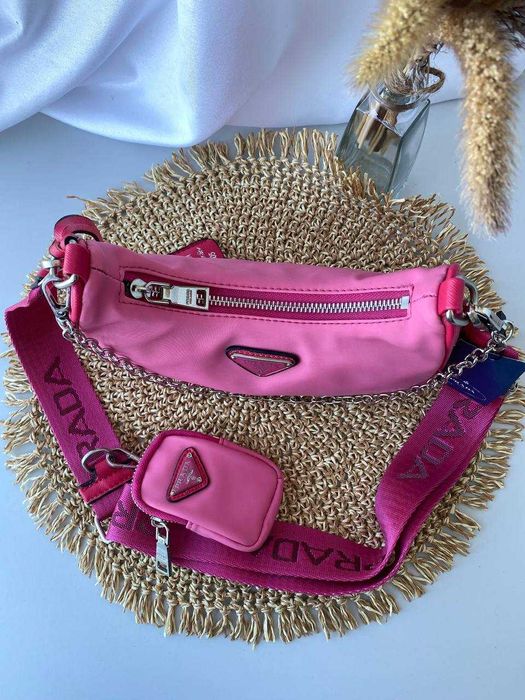 Prada Mini Pink женская сумка
