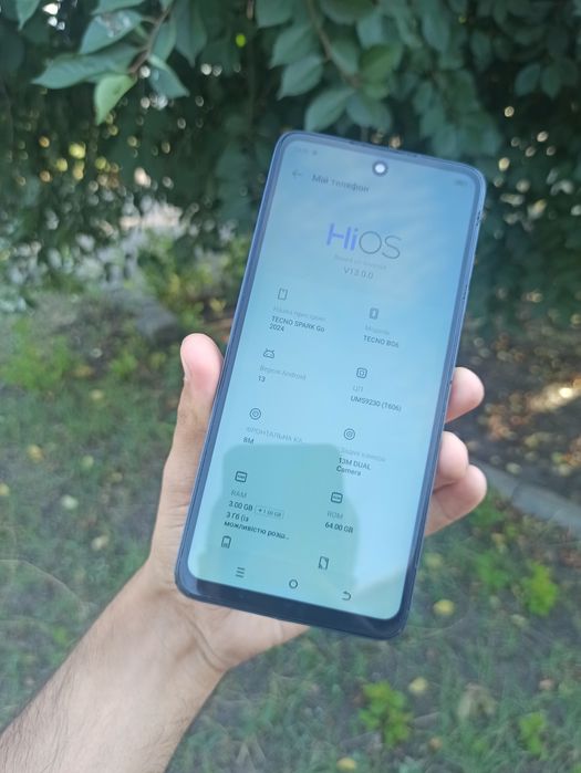 TECNO SPARK Go 2024 3/64ГБ У хорошому стані
