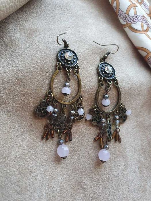 Przepiękne kolczyki zwisające Zara