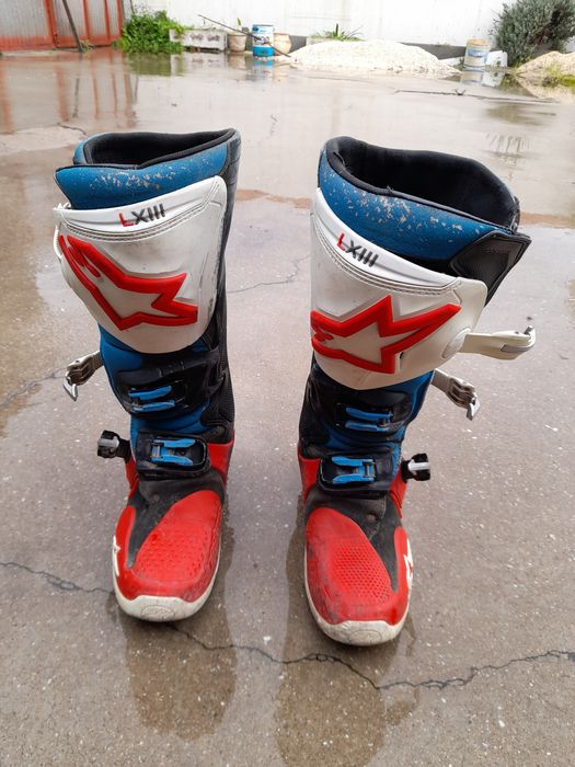 Botas Alpinestars Tech10 N 42 em bom estado
