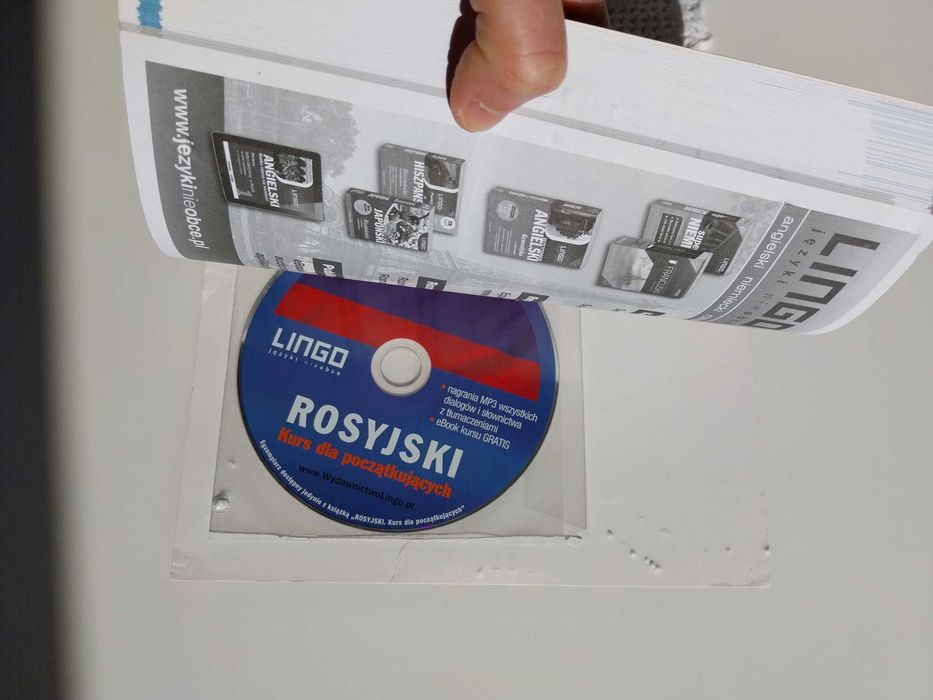 Rosyjski kurs dla początkujących z płytą
