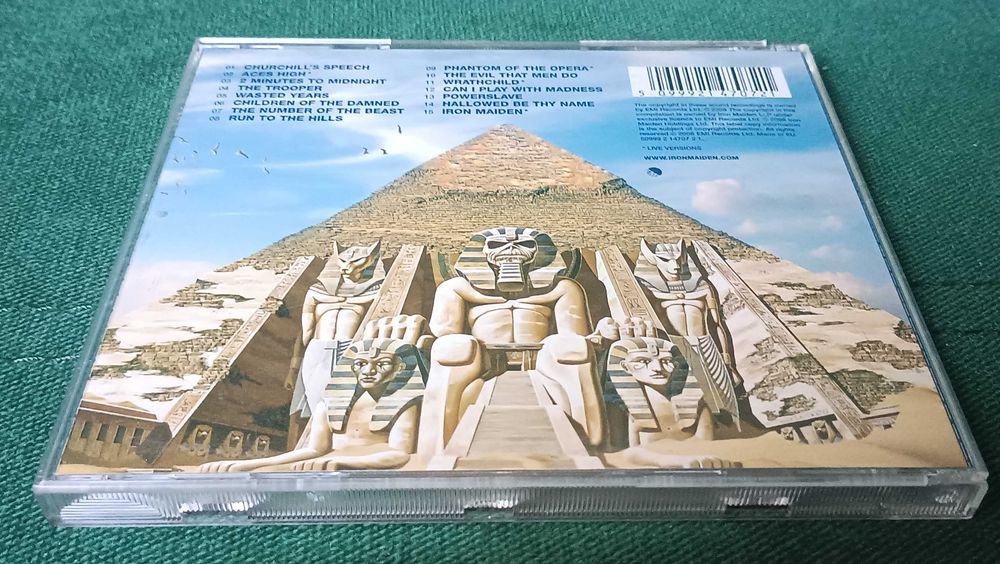 Iron Maiden Somewhere back in time The best of 1980-1989 CD