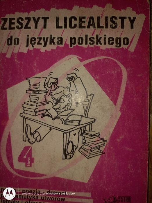Zeszyt licealisty 4 proza poezja dramat