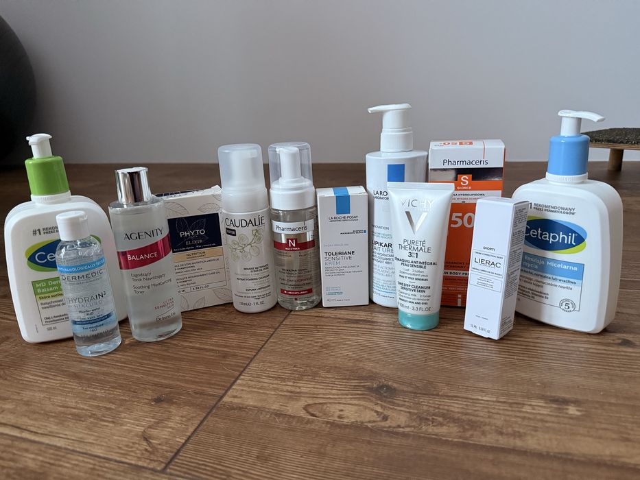 Duży zestaw dermokosmetyków