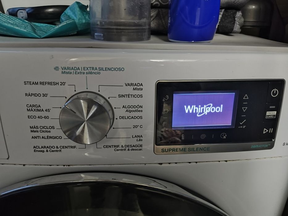 Máquina lavar roupa Whirlpool