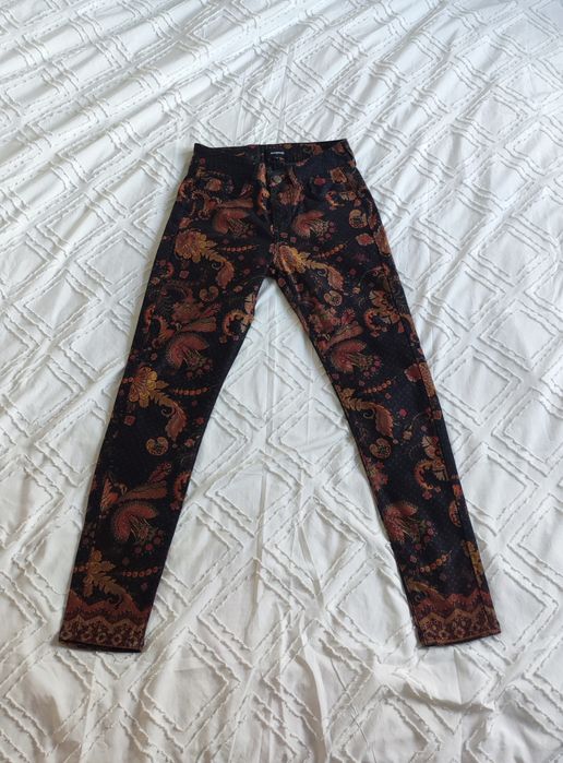 Wąskie Spodnie Desigual jesieniaraskie